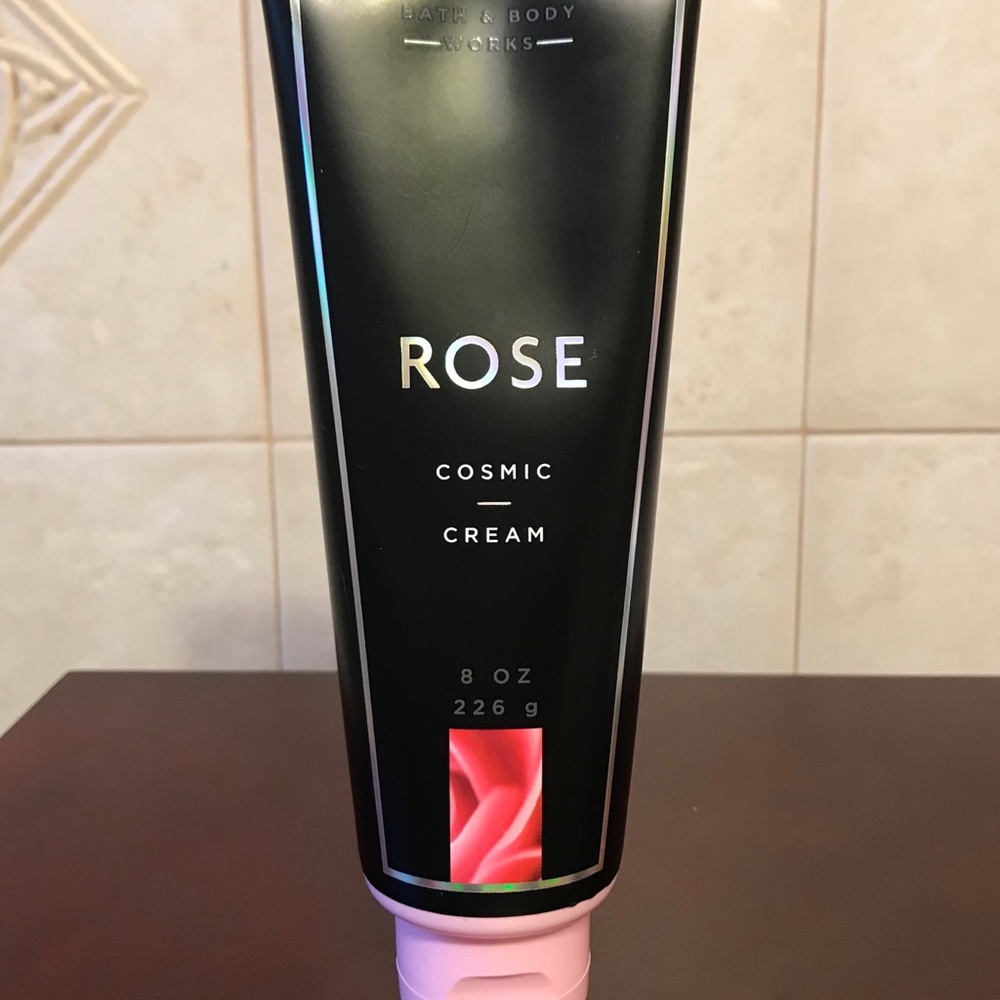 BATH & BODY WORKS “ROSE” COSMIC CREAM FRAGRANCE EXPERIMENT Lotion Floral 8 oz
